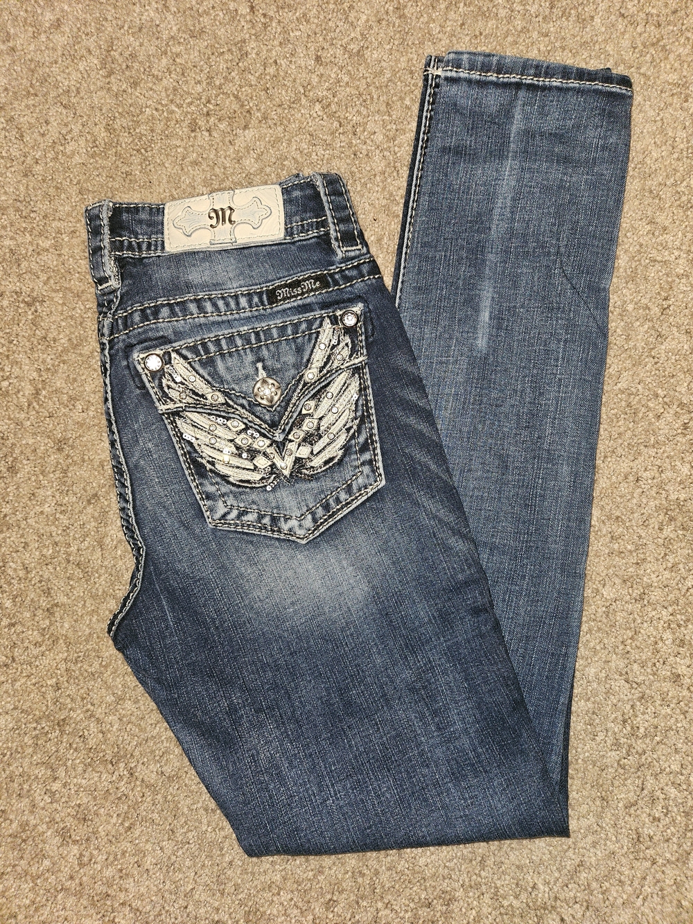 EUC MissMe Hailey Skinny Jeans